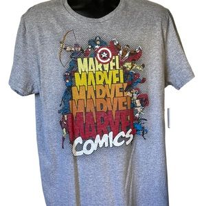 Marvel Tee Shirt Comics Large